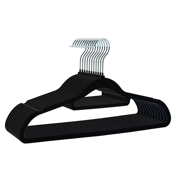 black velvet hangers 50 pack black velvet shirt hangers